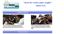 Desktop Screenshot of jesuseapalavra.com